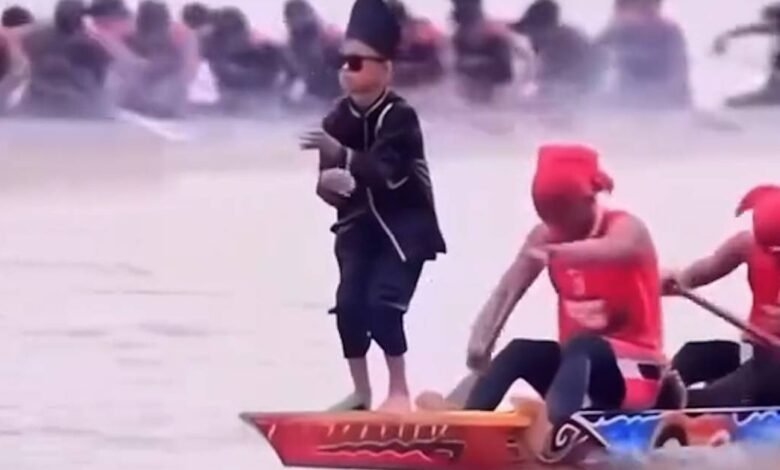 El niño de la canoa y el fenómeno del “aura farming”