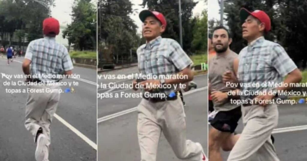 Disfraz de Forrest Gump,Maratón de la CDMX,Forrest Gump