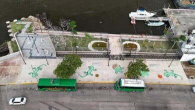Reaperturan el Parque Bicentenario Coatzacoalcos y espacio para iguanas