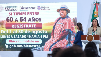 Iniciará el registro del programa Pensión Mujeres Bienestar durante agosto
