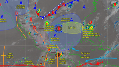 Lluvias intensas azotarán Sinaloa, Durango y Chihuahua, advierte pronóstico