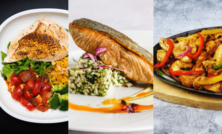 Si estás entrenando para ganar masa muscular, lo que comes a la hora de la comida es fundamental. Estas cinco preparaciones están diseñadas para maximizar la hipertrofia, mejorar la recuperación muscular y mantenerte lleno de energía durante el día.