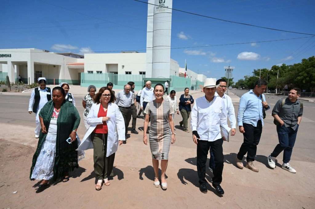 Claudia Sheinbaum,aranceles Estados Unidos,soberanía de México,Hospital Comunitario Vícam Switch,Guaymas Sonora,gobierno de México,acuerdo comercial,delegación mexicana,Donald Trump,economía binacional,relaciones México-EEUU,dignidad nacional,IMSS Bienestar,resistencia del pueblo mexicano,mesa de trabajo binacional,comercio internacional,política exterior,imposición de aranceles,negociaciones México-EEUU,seguridad nacional