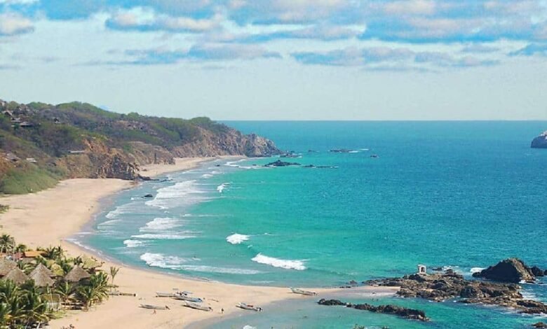 Hermosas playas en este Pueblo Mágico de Oaxaca, ideal para el verano (Foto de internet)