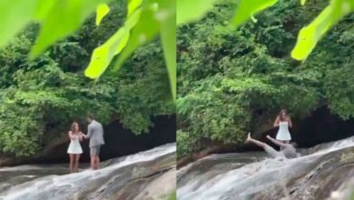 Propuesta de Matrimonio en Cascada