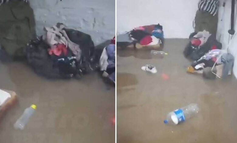 Veracruz: familia se queda sin hogar por fuertes lluvias en Tres Valles (Foto de El Piñero)