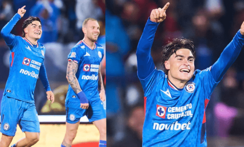 Cruz Azul vence 1-0 a Toluca en CU con gol de Luka Romero