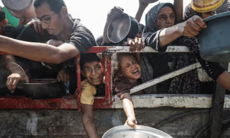 Hambruna masiva azota Gaza más de 100 organizaciones denuncian emergencia humanitaria