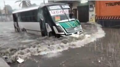 Lluvias por onda tropical 20 inundan calles en Veracruz (Foto de internet)