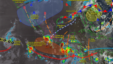 Lluvias intensas en el sureste y calor extremo en el norte