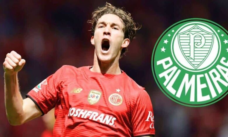 Marcel Ruiz dejaría Toluca, Palmeiras de Brasil sería su destino