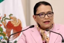 Rosa Icela Rodríguez en plenaria de Morena en San Lázaro destaca labor de Sheinbaum