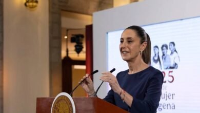 Sheinbaum se pronuncia ante nueva caravana migrante