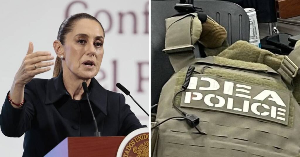 DEA,Estados Unidos,México,Claudia Sheinbaum