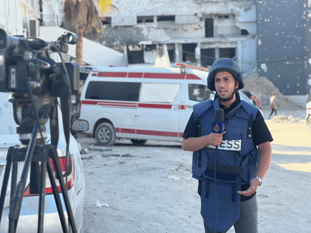Anas Al-Sharif,Al Jazeera,Gaza,Israel,libertad de prensa,periodistas asesinados,conflicto en Gaza,Benjamín Netanyahu,Hamás,censura,periodismo integrado,ONU,CPJ