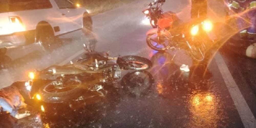 Dos motociclistas fallecen por un rayo en Coatzacoalcos (Foto de internet)