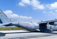Alerta aérea Avión de la Fuerza Aérea Mexicana aterriza de emergencia en el AIFA a días del desfile militar