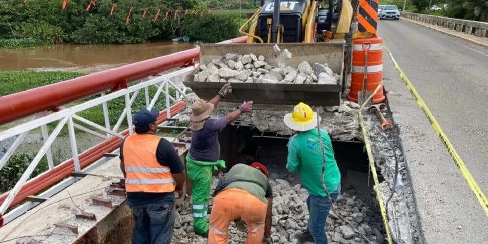 Concluirán en noviembre reparaciones del Puente Calzadas II (Foto de internet)