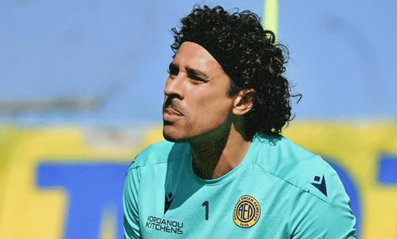Ochoa sufre goleada en su debut con AEL Limassol