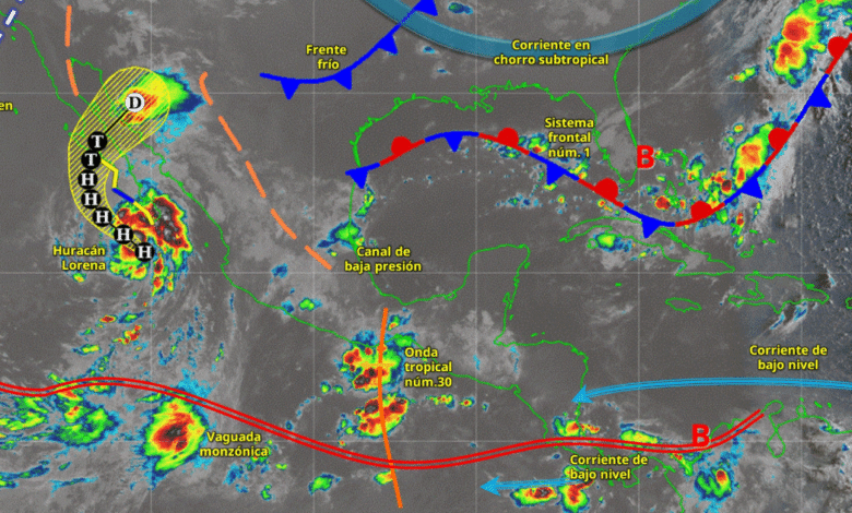 Pronóstico del clima 3 de septiembre medio nublado y ambiente cálido; con posibles lluvias