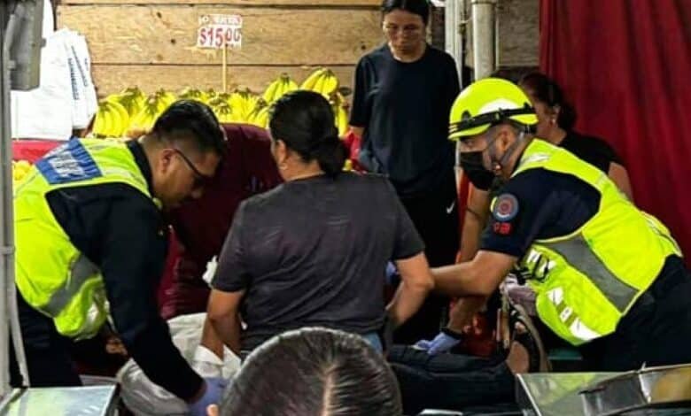 Explosiones en mercado de Orizaba dejan herida a una mujer y su bebé (Foto de internet)