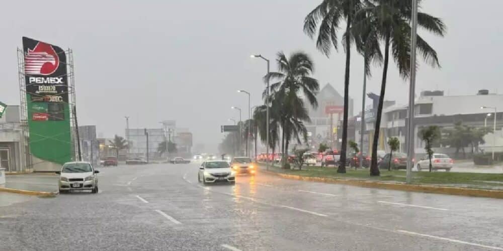 Fuertes lluvias se mantendrán durante este fin de semana en Veracruz (Foto de internet)
