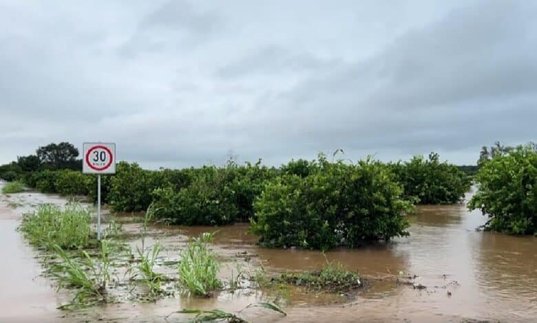 Fuertes lluvias dejan afectaciones en el sur de Veracruz (Foto de internet)