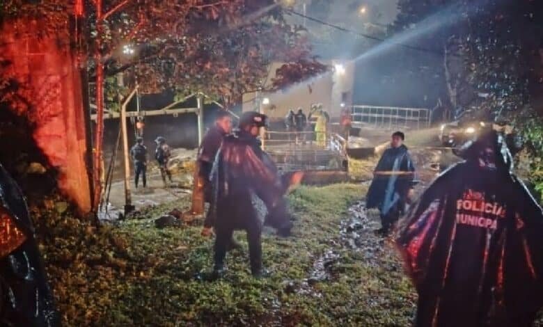 Río de Orizaba arrastra a trabajador, ya fue identificado (Foto de internet)