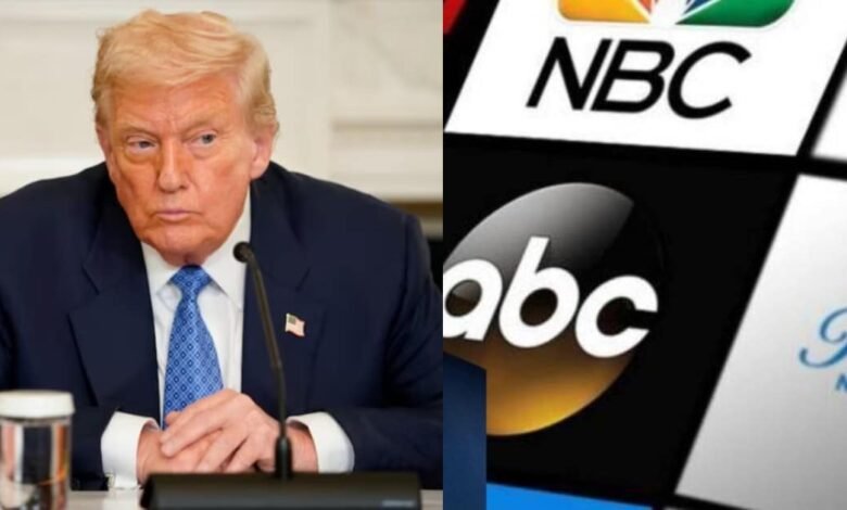 Trump reitera razones para que televisoras pierdan su licencia (Fotos de internet)