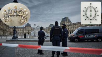 El robo del siglo Ladrones se llevan 8 joyas de la corona francesa del Museo del Louvre