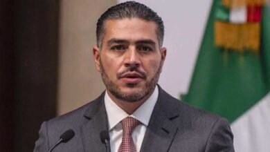 Llega Omar García Harfuch a San Lázaro para comparecencia