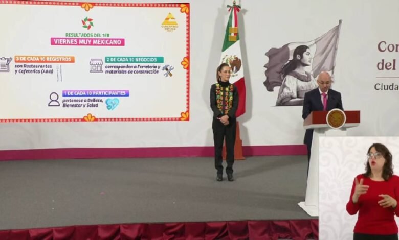 Negocios participaron en la primera jornada de Viernes Muy Mexicano