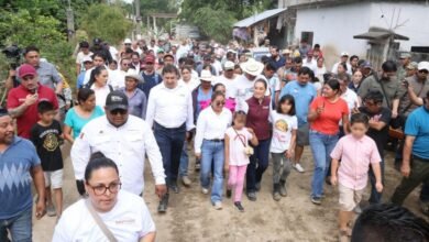 Claudia Sheinbaum continúa recorridos de supervisión por Pantepec, Puebla: "Nada se va a quedar sin arreglo"
