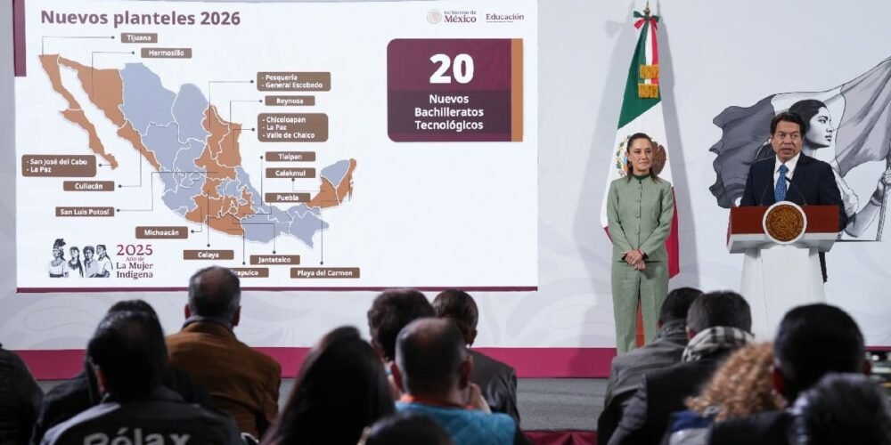 Gobierno de México: en 2026, se crearán 130 nuevas preparatorias en 110 municipios