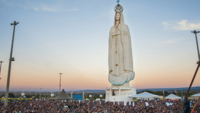 Fe monumental La nueva estatua de la Virgen de Fátima en Brasil que supera al Cristo Redentor (Foto por ARIEL GOMES GOV. DO CEARÁ )