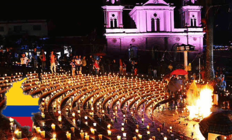 La Noche de las Velitas El ritual de fuego y luz que enciende la Navidad en Colombia antes que en el resto del mundo (Foto por www.semana.com)