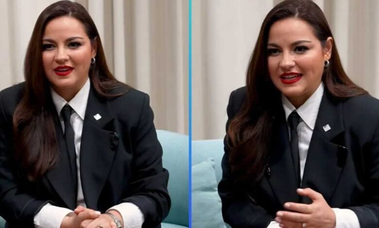 Maite Perroni responde a las críticas por su peso
