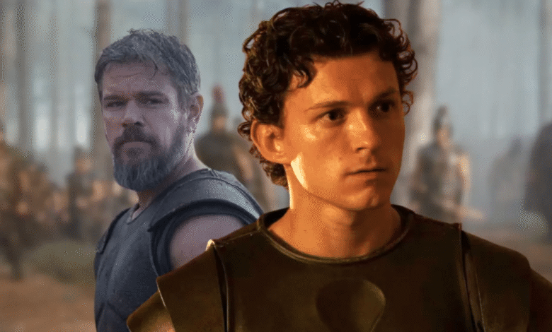 Primer vistazo de La Odisea con Tom Holland y Anne Hathaway