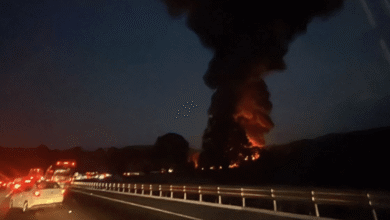 Una pipa de gas explotó en un tramo de la Autopista México-Puebla, específicamente en el municipio de Ixtapaluca, Estado de México.