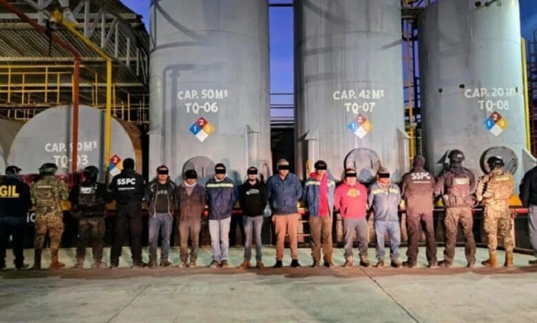 Detienen a ocho sujetos por huachicol en Veracruz, incautan 250 mil litros (Foto de internet)