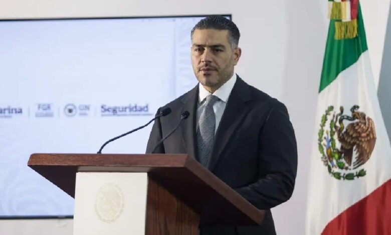 Harfuch presenta avances de seguridad en Michoacán (Foto de Cuartoscuro)