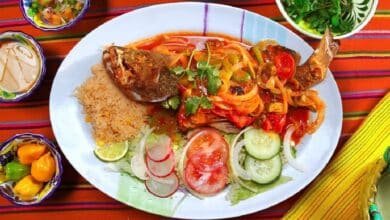 Huachinango a la veracruzana, orgullo de la cocina jarocha (Foto de internet)