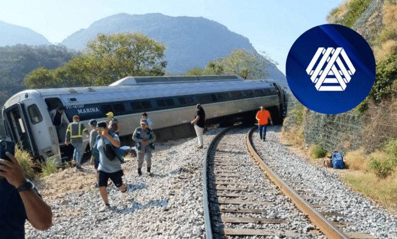 Coparmex expresa condolencias por accidente del Tren Interoceánico