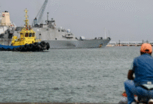 Zarpa del puerto de Veracruz buque antinarcóticos de Estados Unidos (IMAGEN VERACRUZ)