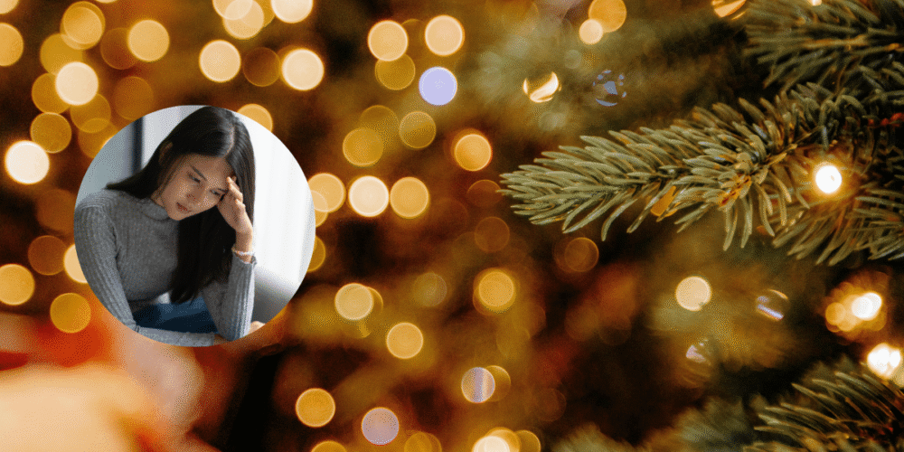 Depresión blanca cuando la Navidad despierta tristeza y melancolía en lugar de alegría
