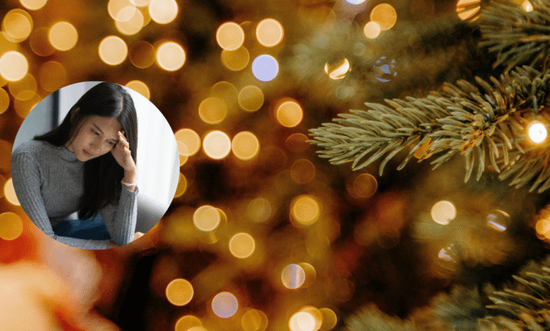 Depresión blanca cuando la Navidad despierta tristeza y melancolía en lugar de alegría