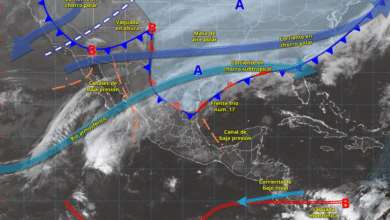Lluvias y vientos fuertes afectan varias regiones de México