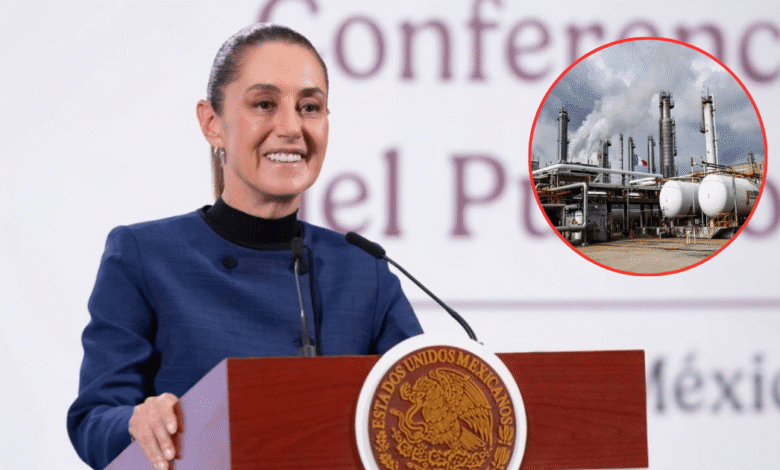 Sheinbaum destaca alza histórica en la producción de refinerías y fortalece a Pemex