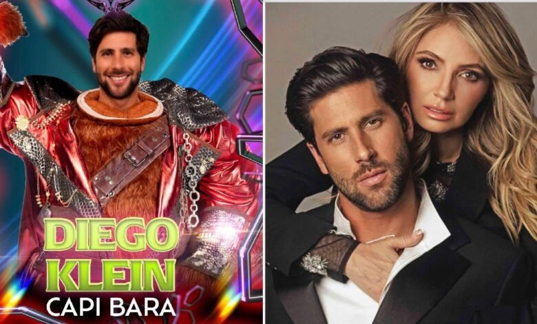 Diego Klein, Capi Bara en ¿Quién es la Máscara? ¿Novio de Angélica Rivera? (Foto de internet)