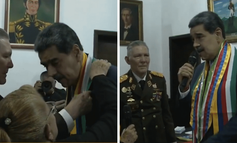 Tras el Nobel de la Paz concedido a María Corina Machado, el presidente Nicolás Maduro fue distinguido con el título de Arquitecto de la Paz por la Sociedad Bolivariana de Venezuela, en un acto oficial que ha generado polémica y reavivado la confrontación política en el país